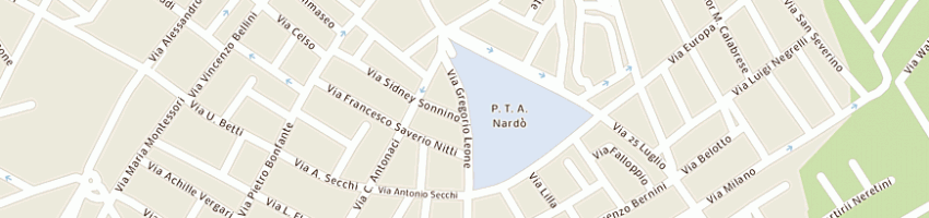Mappa della impresa greco claudio a NARDO 
