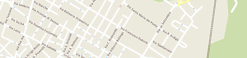 Mappa della impresa macaro gregorio a NARDO 