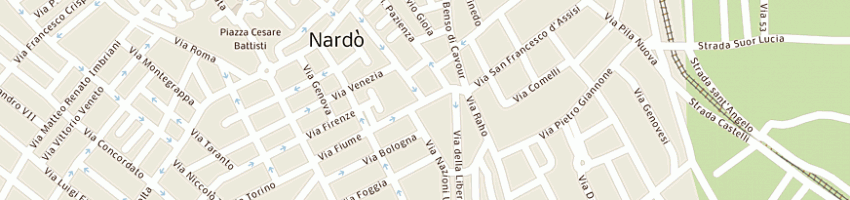 Mappa della impresa mele alessandro nsc nonsolocalcio a NARDO 