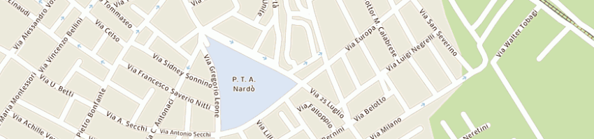 Mappa della impresa musca salvatore a NARDO 