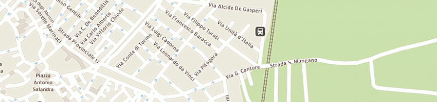 Mappa della impresa raho grecorio a NARDO 