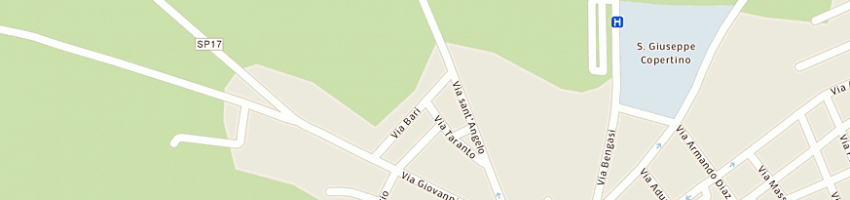 Mappa della impresa 2g di greco giovanni a COPERTINO