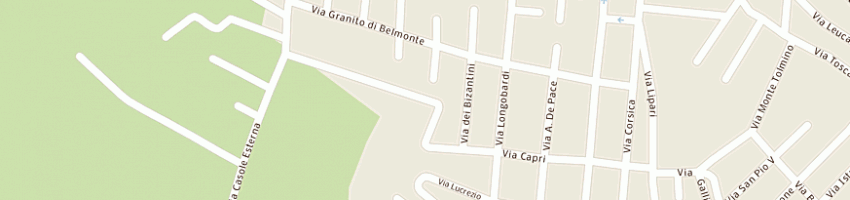 Mappa della impresa ricci francesco a COPERTINO