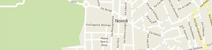 Mappa della impresa greco salvatore a NOVOLI