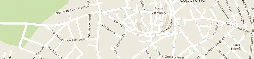 Mappa della impresa lisi giuseppina a COPERTINO