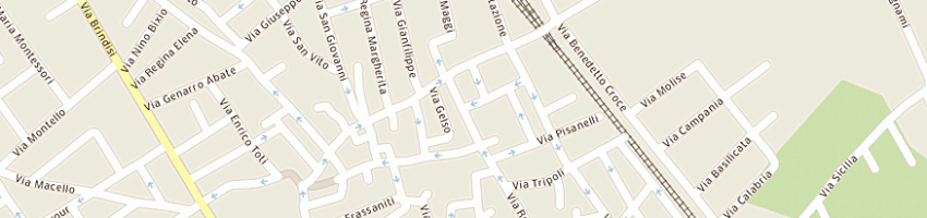 Mappa della impresa pagano mose' a SQUINZANO