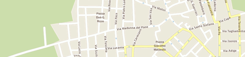 Mappa della impresa ricciato salvatore cosimo a NOVOLI