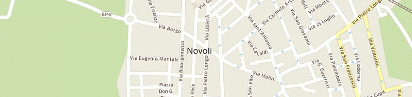 Mappa della impresa galloso roberto a NOVOLI