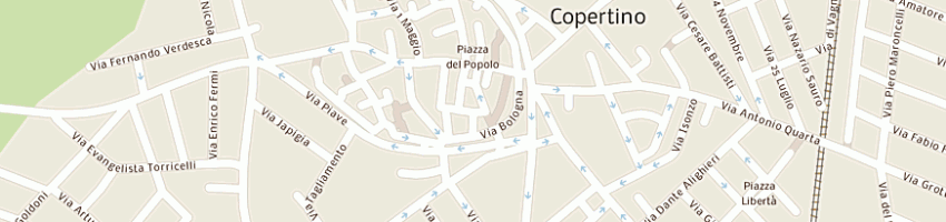 Mappa della impresa d'andrea giuseppe a COPERTINO