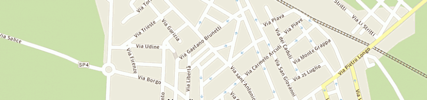 Mappa della impresa vetrugno mauro a NOVOLI