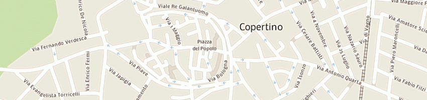 Mappa della impresa pierri vincenza a COPERTINO