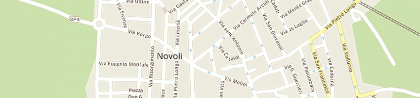 Mappa della impresa epifani mario a NOVOLI