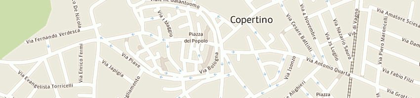 Mappa della impresa nestola danilo a COPERTINO
