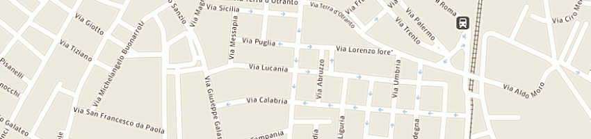 Mappa della impresa negri antonio a COPERTINO