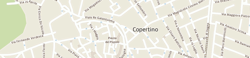 Mappa della impresa alemanno bruno a COPERTINO