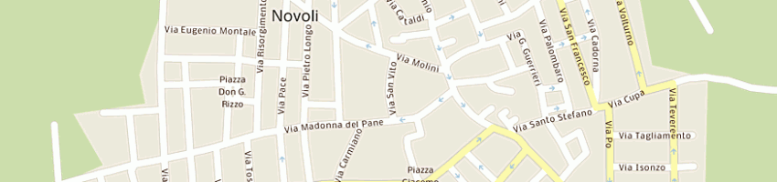 Mappa della impresa leaci giandomenico a NOVOLI