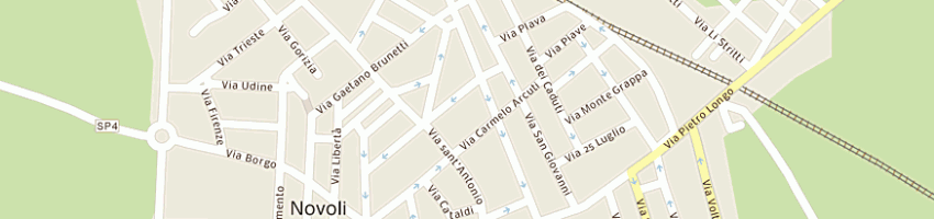 Mappa della impresa ruggio massimo a NOVOLI