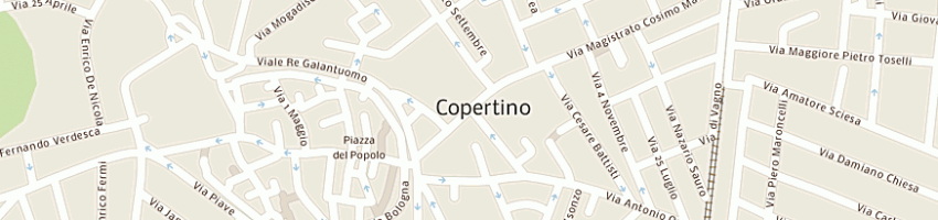 Mappa della impresa cairo cosimo a COPERTINO