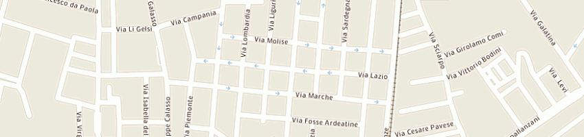 Mappa della impresa rollo antonio a COPERTINO