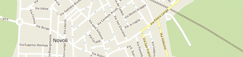 Mappa della impresa chefa liberato a NOVOLI