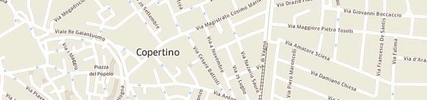 Mappa della impresa studio prete sas di giancarlo prete e c a COPERTINO