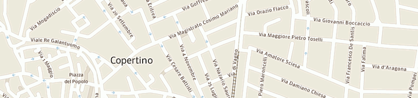 Mappa della impresa dino salotti di iaconisi catia a COPERTINO