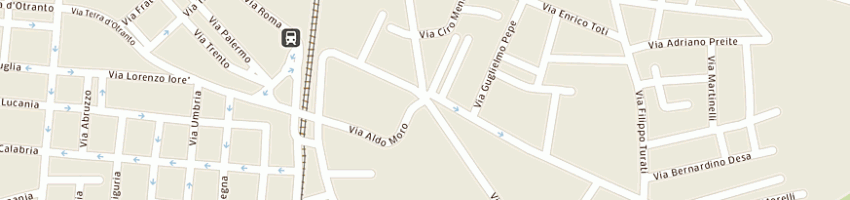 Mappa della impresa mara srl a COPERTINO