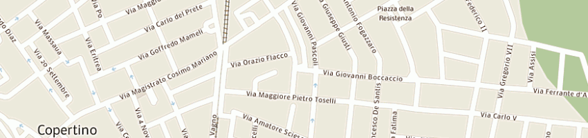 Mappa della impresa cordella fabio a COPERTINO