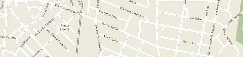 Mappa della impresa pasticceria bianco michele damiano a COPERTINO