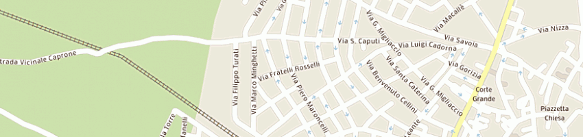 Mappa della impresa autoscuola jonica di colopi diego a GALATONE