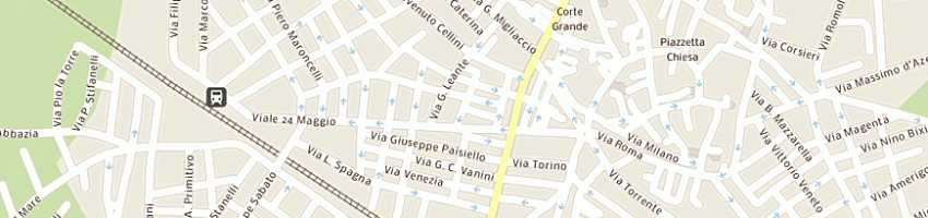 Mappa della impresa microelettronica a LECCE