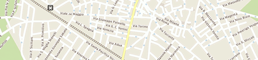 Mappa della impresa gatto gino a GALATONE