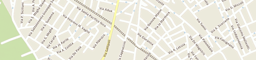 Mappa della impresa gelateria sebastian di potenza sebastiano a GALATONE