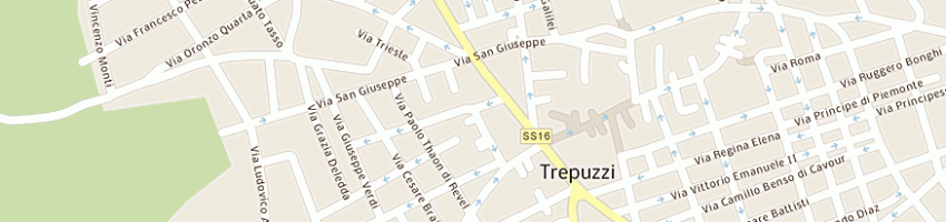 Mappa della impresa surrente fernanda a TREPUZZI