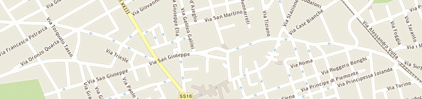 Mappa della impresa d'oria francesco a TREPUZZI