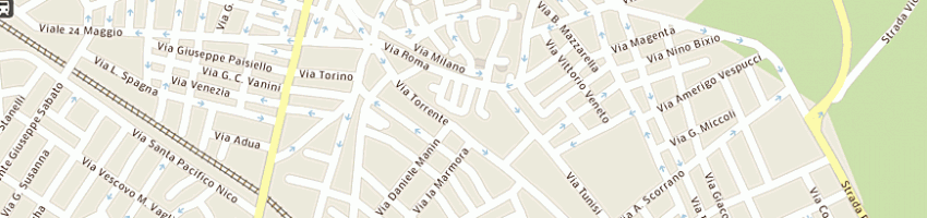 Mappa della impresa scardigno ascensori di donato scardigno e c sas a LECCE