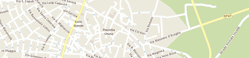 Mappa della impresa moro felicetta a GALATONE
