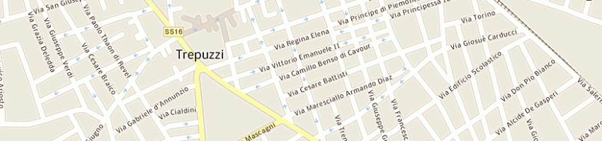 Mappa della impresa progresso service srl a TREPUZZI