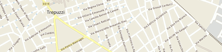 Mappa della impresa lampas a TREPUZZI