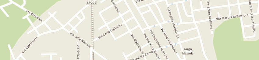 Mappa della impresa asilo nido a TAVIANO