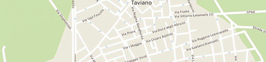 Mappa della impresa calzolaro bruno a TAVIANO