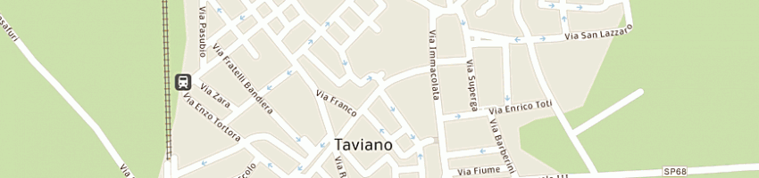 Mappa della impresa lupo maurizio maria a TAVIANO