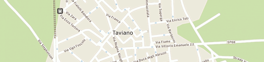 Mappa della impresa ingrosso ilario a TAVIANO