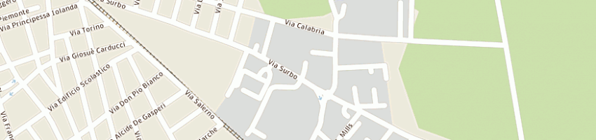 Mappa della impresa bar stazione di poleti' antonio a TREPUZZI