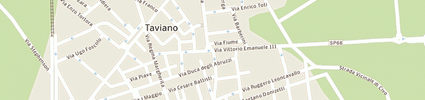 Mappa della impresa coronese maria cristina a TAVIANO