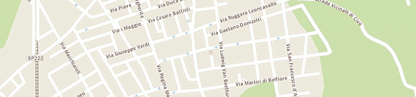 Mappa della impresa cazzato maria addolorata a TAVIANO