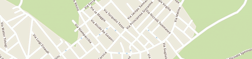 Mappa della impresa corsano pompeo a TAVIANO