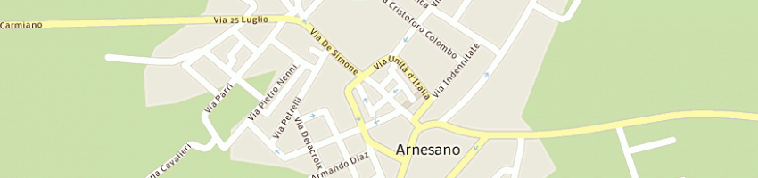 Mappa della impresa caffetteria l'antico arco di rizzo giuseppe a ARNESANO