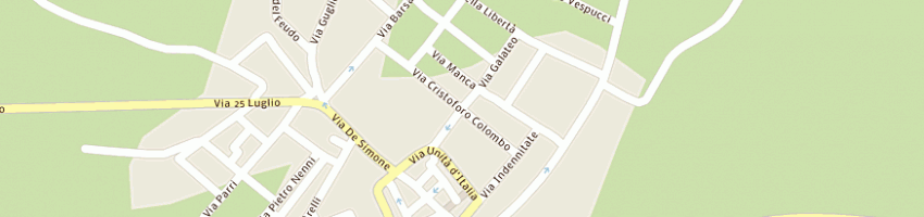 Mappa della impresa arredamenti albanese sas di albanese giovanni e c a ARNESANO