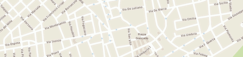 Mappa della impresa sicuro sebastiano a RACALE